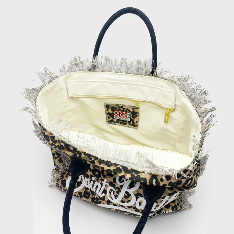 Saint Barth Borsa Mare Leopard