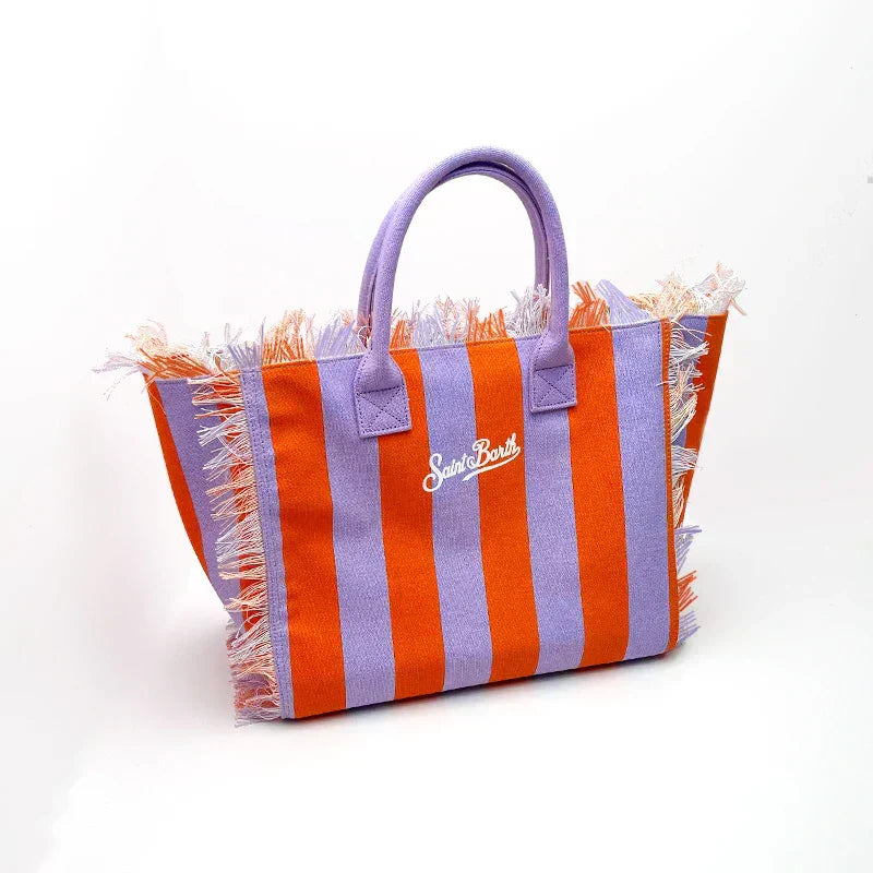 Sainth Barth Borsa Mare Righe