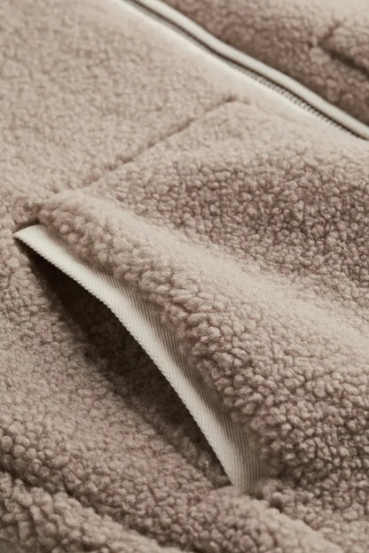 Teddy Giacca in Morbido Pile