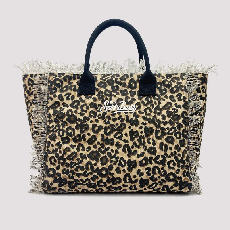Saint Barth Borsa Mare Leopard