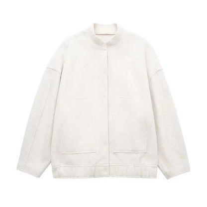 Ludi- Giacca in Lana Bomber