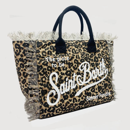 Saint Barth Borsa Mare Leopard