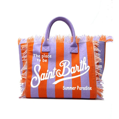 Sainth Barth Borsa Mare Righe