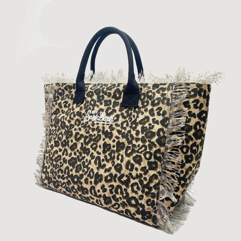 Saint Barth Borsa Mare Leopard