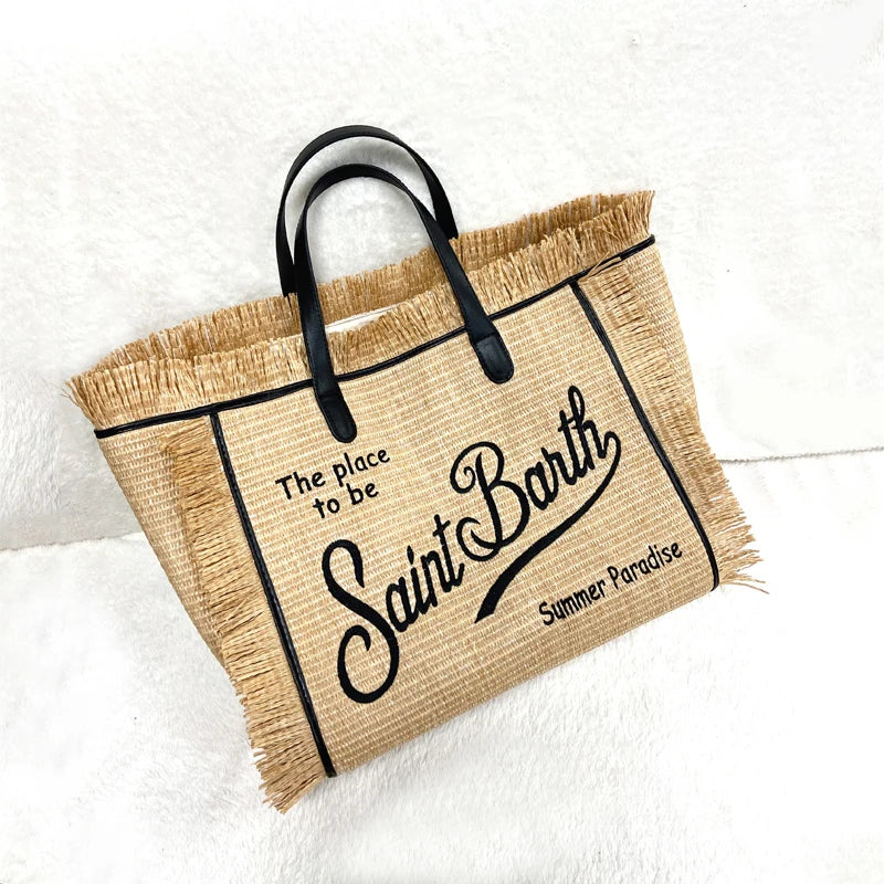 Sainth Barth Borsa Mare Paglia