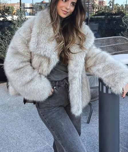 Megan - Giacca in Pelliccia