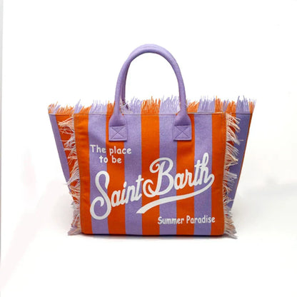 Sainth Barth Borsa Mare Righe